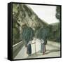 Italy, Peasant Women Returning from the Fields-Leon, Levy et Fils-Framed Stretched Canvas