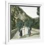 Italy, Peasant Women Returning from the Fields-Leon, Levy et Fils-Framed Photographic Print