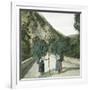 Italy, Peasant Women Returning from the Fields-Leon, Levy et Fils-Framed Photographic Print