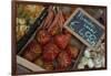 Italy, Piedmont, Alba, ripe tomatoes in an outdoor market-Alan Klehr-Framed Photographic Print