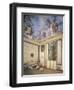 Italy, Piedmont Region, Stupinigi, Palazzina Di Caccia, Antechamber of Queen Apartments-null-Framed Giclee Print