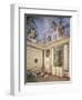 Italy, Piedmont Region, Stupinigi, Palazzina Di Caccia, Antechamber of Queen Apartments-null-Framed Giclee Print