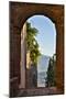 Italy, Pienza, Doorway to Tuscany-Hollice Looney-Mounted Photographic Print