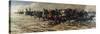 Italy, Pinerolo, Museo Storico Dell'Arma Di Cavalleria, Genoa Cavalry Charge of Custoza, 1866-null-Stretched Canvas