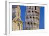 Italy, Pisa. Close-up of Leaning Tower and Pisa Cathedral-Jaynes Gallery-Framed Photographic Print