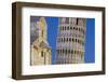 Italy, Pisa. Close-up of Leaning Tower and Pisa Cathedral-Jaynes Gallery-Framed Photographic Print