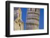 Italy, Pisa. Close-up of Leaning Tower and Pisa Cathedral-Jaynes Gallery-Framed Photographic Print