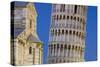 Italy, Pisa. Close-up of Leaning Tower and Pisa Cathedral-Jaynes Gallery-Stretched Canvas