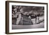 Italy, Pisa. Infrared image of the Campo dei Miracoli (field of miracles)-Terry Eggers-Framed Photographic Print