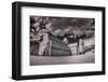 Italy, Pisa. Infrared image of the Campo dei Miracoli (field of miracles)-Terry Eggers-Framed Photographic Print