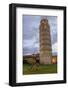 Italy, Pisa, Italy, Torre pendente di Pisa, Leaning Tower of Pisa night.-Emily Wilson-Framed Photographic Print