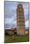 Italy, Pisa, Italy, Torre pendente di Pisa, Leaning Tower of Pisa night.-Emily Wilson-Mounted Photographic Print