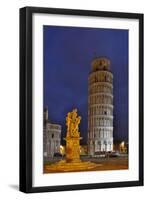 Italy, Pisa, Leaning Tower of Pisa-Hollice Looney-Framed Premium Photographic Print