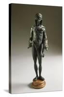 Italy, Poggio Castiglione, Massa Marittima, Bronze Statue Depicting Hercules-null-Stretched Canvas
