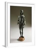 Italy, Poggio Castiglione, Massa Marittima, Bronze Statue Depicting Hercules-null-Framed Giclee Print