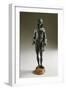 Italy, Poggio Castiglione, Massa Marittima, Bronze Statue Depicting Hercules-null-Framed Giclee Print