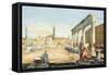 Italy, Pompeii, Mount Vesuvius-Fausto and Felice Niccolini-Framed Stretched Canvas