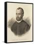 Italy, Portrait of Pierluigi Da Palestrina-null-Framed Stretched Canvas