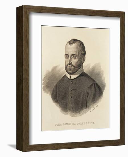 Italy, Portrait of Pierluigi Da Palestrina-null-Framed Giclee Print