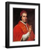 Italy, Portrait of Pope Clement XIV-null-Framed Giclee Print