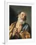 Italy, Portrait of Saint Peter Crying-null-Framed Giclee Print