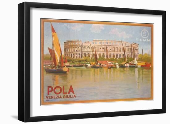 Italy Poster-null-Framed Art Print