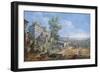 Italy, Prato, the Harvest-null-Framed Giclee Print