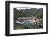 Italy, Province of Genoa, Portofino. Fishing village on the Ligurian Sea, overlooking harbor-Alan Klehr-Framed Photographic Print