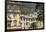 Italy, Province of Genoa, Rapallo. Colorful buildings in resort setting-Alan Klehr-Framed Photographic Print