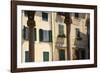 Italy, Province of Genoa, Rapallo. Colorful buildings in resort setting-Alan Klehr-Framed Photographic Print