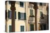 Italy, Province of Genoa, Rapallo. Colorful buildings in resort setting-Alan Klehr-Stretched Canvas