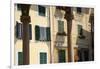 Italy, Province of Genoa, Rapallo. Colorful buildings in resort setting-Alan Klehr-Framed Photographic Print