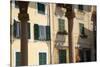 Italy, Province of Genoa, Rapallo. Colorful buildings in resort setting-Alan Klehr-Stretched Canvas