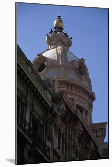 Italy, Puglia, Bari, Dome of Mincuzzi Palace Designed by Aldo Forcignano-null-Mounted Giclee Print