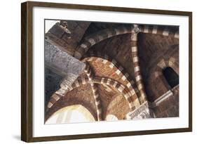 Italy, Puglia, Brindisi, Ribbed Groin Vault, Detail of Porch of De Cateniano-null-Framed Giclee Print