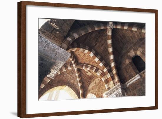 Italy, Puglia, Brindisi, Ribbed Groin Vault, Detail of Porch of De Cateniano-null-Framed Giclee Print