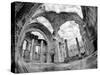 Italy, Puglia, Tivoli. Columns at Villa Adriana-Terry Eggers-Stretched Canvas