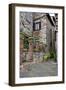 Italy, Radda in Chianti. Entrance to homes along the streets of Radda in Chianti.-Julie Eggers-Framed Photographic Print