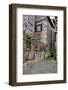 Italy, Radda in Chianti. Entrance to homes along the streets of Radda in Chianti.-Julie Eggers-Framed Photographic Print