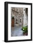 Italy, Radda in Chianti. Street view of Radda in Chianti.-Julie Eggers-Framed Photographic Print