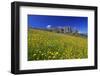 Italy, Region Trentino South Tirol, the Dolomites, Seiser Alp, View About the Seiser Alp on the Sch-Bernd Rommelt-Framed Photographic Print