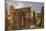 Italy, Rome, Arch of Janus at Foot of Via Velabro-Ippolito Caffi-Mounted Giclee Print