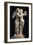 Italy, Rome, Caelian Hill, House of the Valeri, Statuary Group Representing Cupid and Psyche-null-Framed Giclee Print