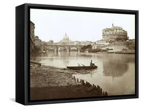 Italy Rome Castel-null-Framed Stretched Canvas