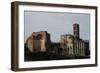 Italy. Rome. Church of St Frances of Rome (Santa Francesca Romana) and the Temple of Venus and…-null-Framed Giclee Print