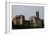 Italy. Rome. Church of St Frances of Rome (Santa Francesca Romana) and the Temple of Venus and…-null-Framed Giclee Print