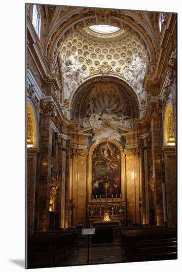 Italy, Rome, Church of St Louis of the French, Interior-null-Mounted Giclee Print