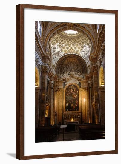 Italy, Rome, Church of St Louis of the French, Interior-null-Framed Giclee Print