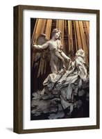 Italy, Rome, Cornaro Chapel of Church of Santa Maria Della Vittoria, Ecstasy of St Teresa of Avila-Gian Lorenzo Bernini-Framed Giclee Print