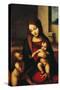 Italy, Rome, Madonna and Child with the Infant Saint John-null-Stretched Canvas